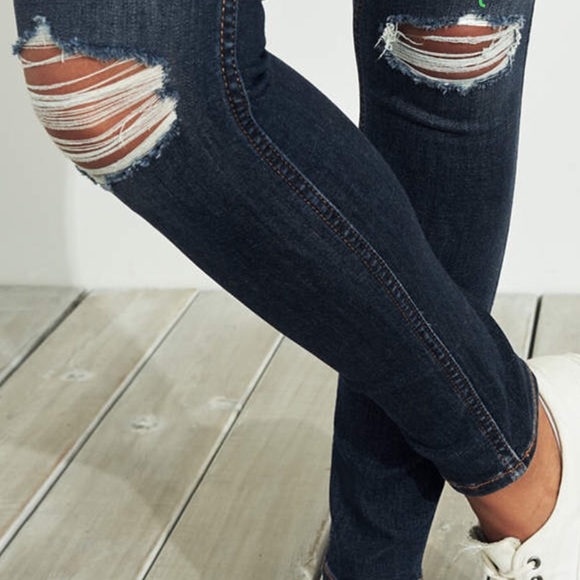 COPY - Hollister High-rise super skinny jeans - Picture 4 of 10